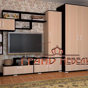 Стенка для гостиной Аризона 3 со шкафом