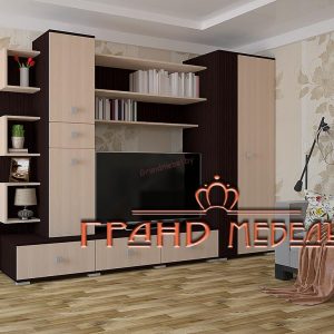 Стенка для гостиной Аризона 4