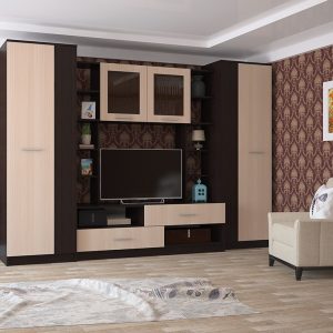 Стенка для гостиной Аризона 5