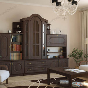 Стенка в зал Фараон 2 венге