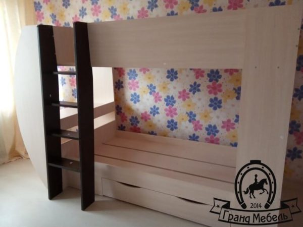 Кровать детская двухъярусная Анеси 2 (наши работы)