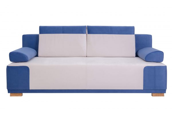 Диван-кровать Атлант 3 в синем цвете