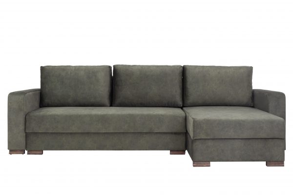 Угловой диван-кровать Гефест вид спереди правый угол