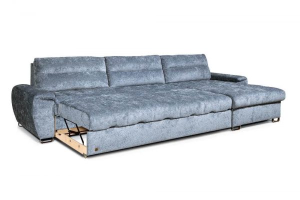 Угловой раскладной диван Аватар Макси в разложенном виде