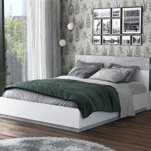 Двуспальная кровать Quarz QZ-К160 в интерьере