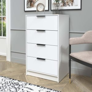 Комод Концепт КТ-К60 белый-белый в интерьере