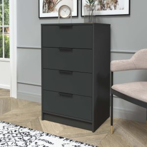 Комод КТ-К60 Концепт антрацит-антрацит в интерьере