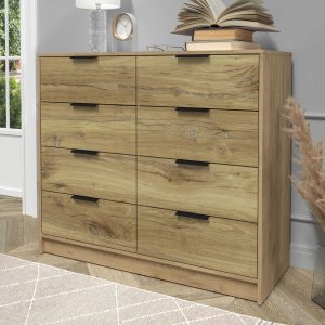 Комод Концепт КТ-К117 дуб золотой-дуб нокс в интерьере